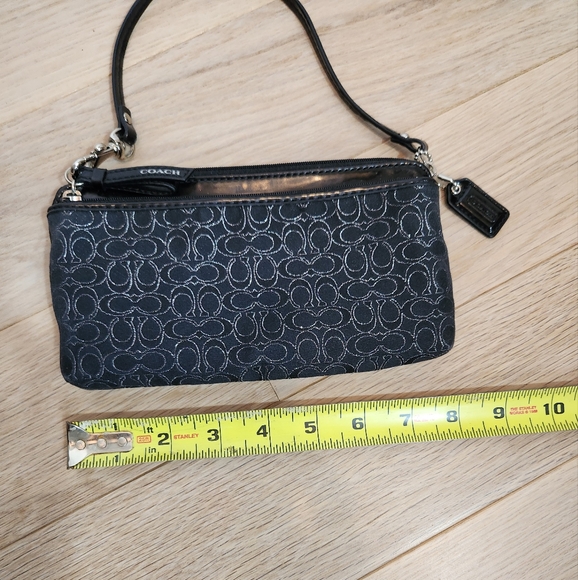 Coach wristlet wallet Blue /Black - Picture 5 of 7